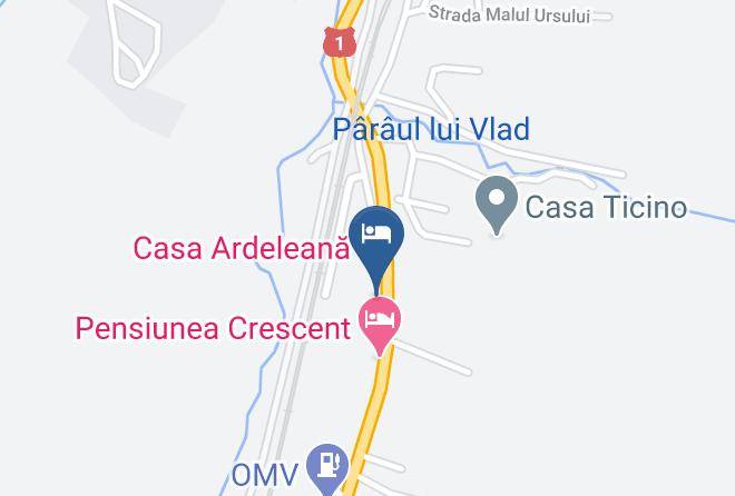 Predeal - Vila Maria Rustic Maps