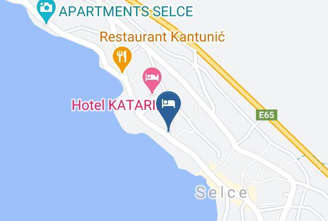 Crikvenica - Vila Marija Selce Maps