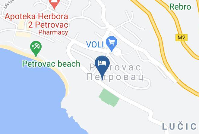 Budva - Vila Maris Maps