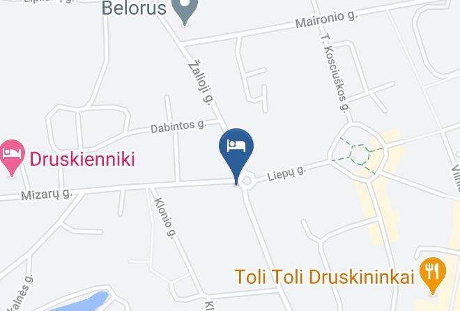 Druskininkai - Vila Marta Maps