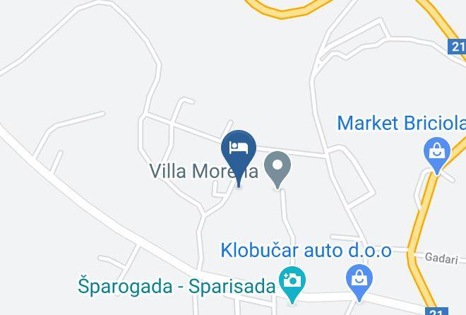 Buje - Vila Martina Maps