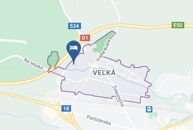 Poprad - Vila Martina Maps