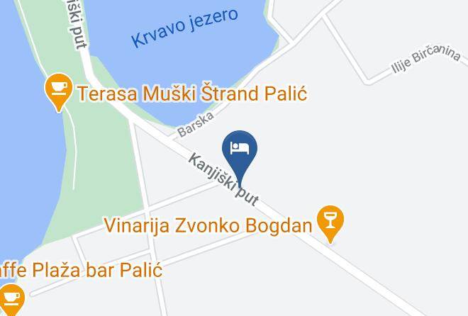 Central Serbia - Vila Masa Maps