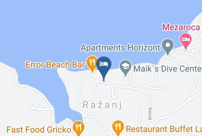 Rogoznica - Vila Matej Maps