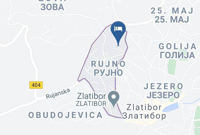 Zlatiborski - Vila Matija Maps