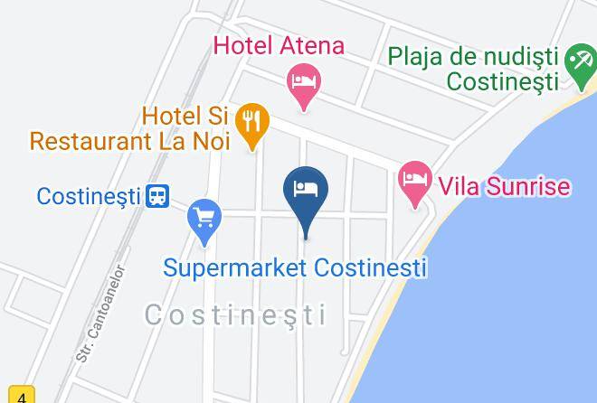 Costinesti - Vila Medeea Maps