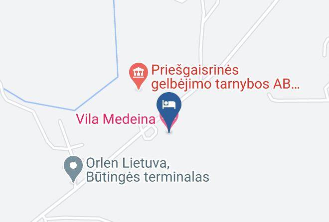 Palanga - Vila Medeina Maps