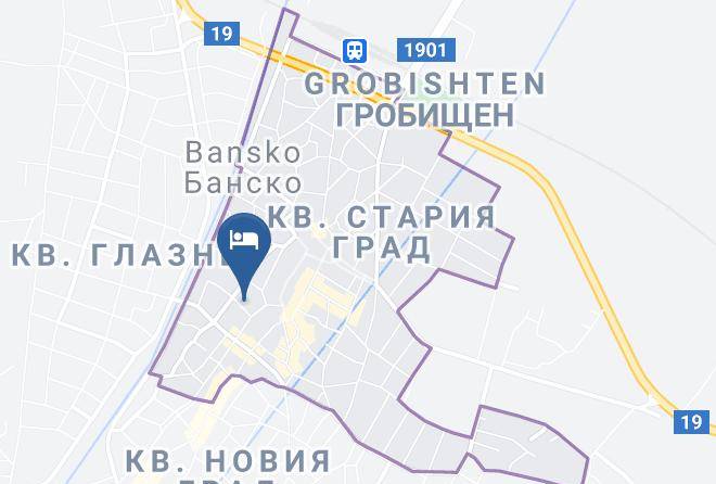 Bansko - Vila Mikasa Maps