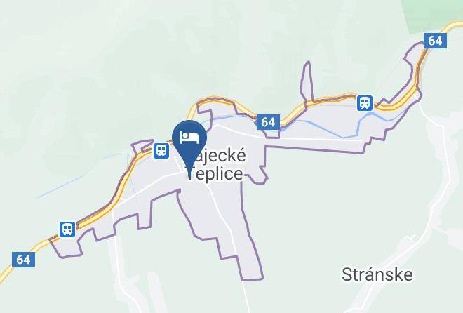 Rajecke Teplice - Vila Milica Maps