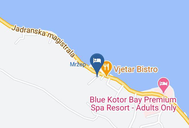 Kotor - Vila Milos Maps