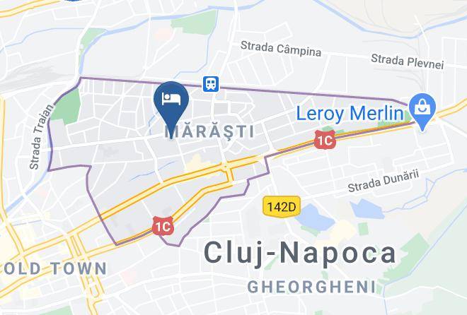 Cluj Napoca - Vila Monis Maps