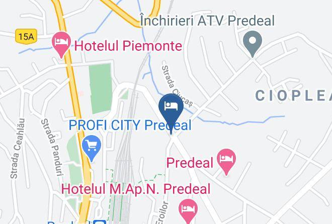 Predeal - Vila Mountain Breeze Predeal Maps