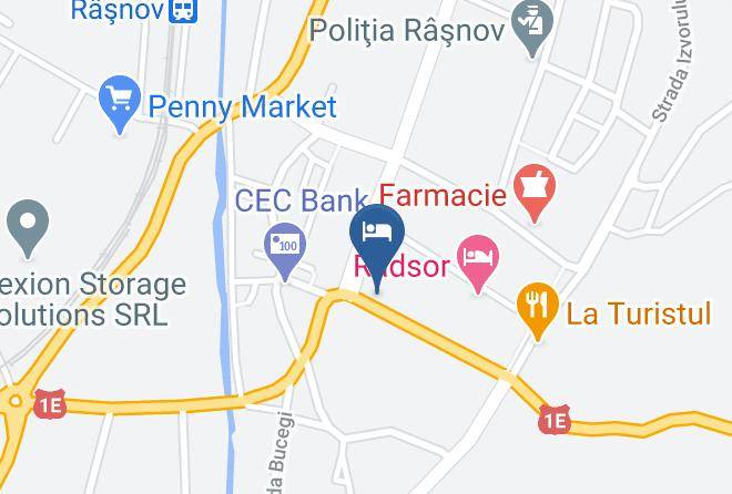 Rasnov - Vila Nely Maps
