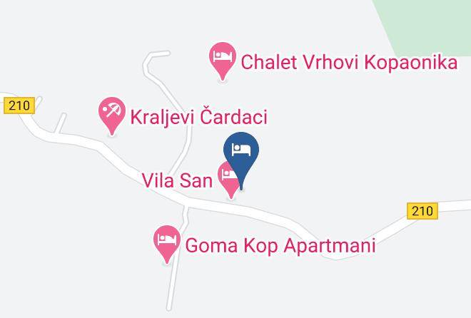 Raski - Vila Nina Kopaonik Maps