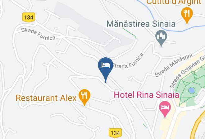 Sinaia - Vila Nobila Sinaia Maps