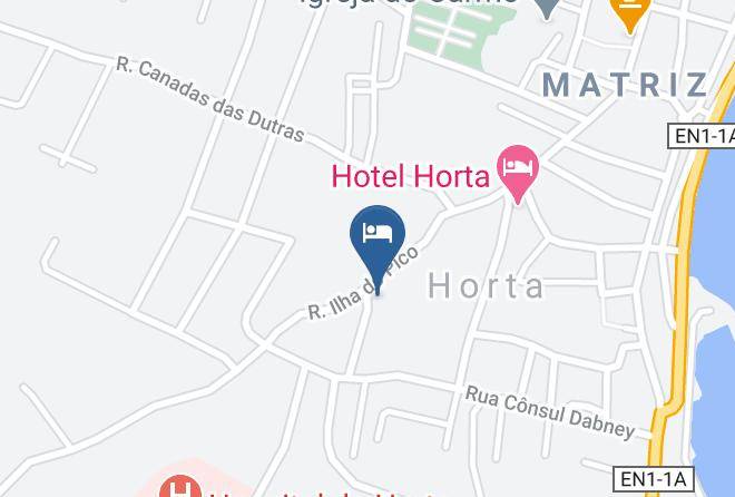 Horta - Vila Odette Maps