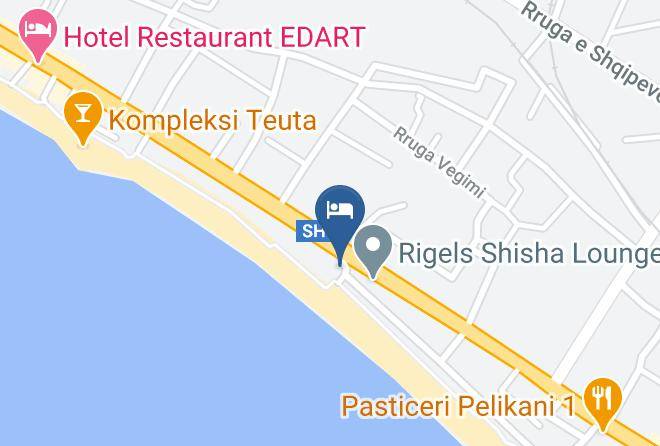 Durres - Vila One Beach Hotel Maps