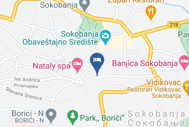 Zajecar District - Vila Ozren Maps