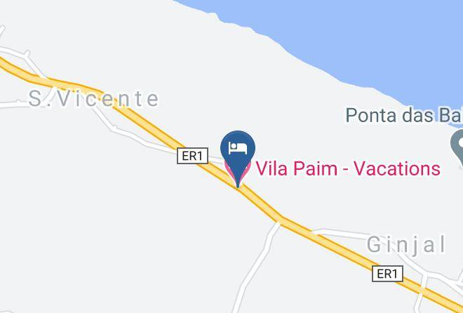 Sao Roque Do Pico - Vila Paim Vacations Maps