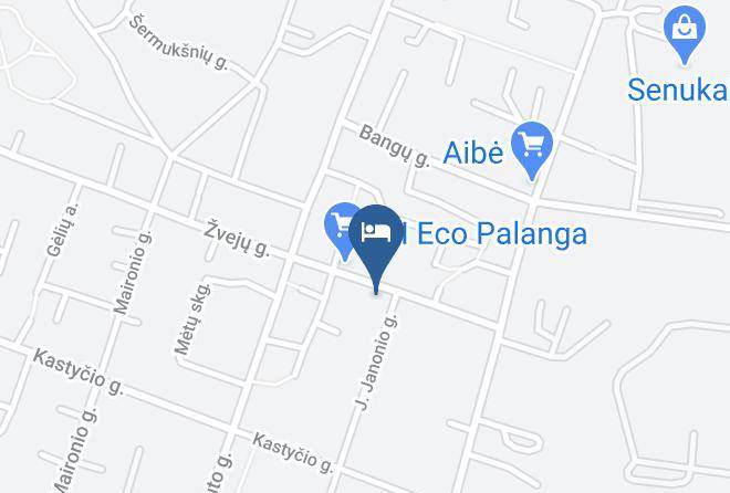 Palanga - Vila Pas Justina Maps