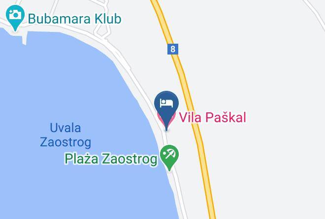 Gradac - Vila Paskal Maps