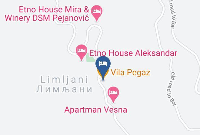 Bar - Vila Pegaz Maps