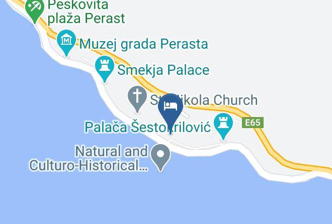 Kotor - Vila Perast Boutique Hotel Maps