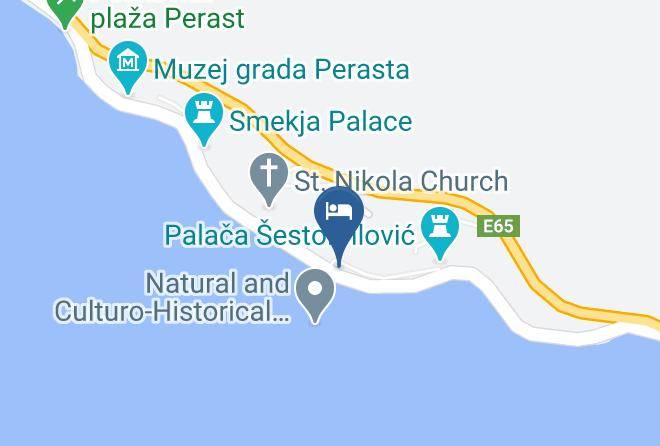 Kotor - Vila Perast Maps