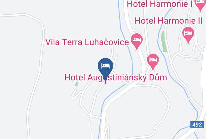 Luhacovice - Vila Pernstyn Maps