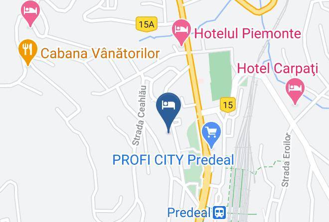 Predeal - Vila Persoiu Maps