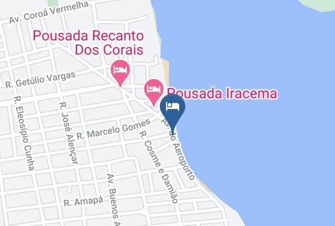 Nova Vicosa - Vila Peruipe Pousada Maps