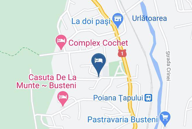 Busteni - Vila Piano Maps