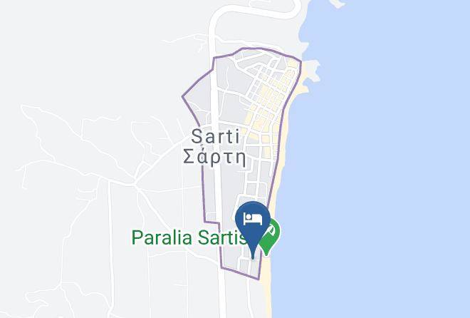 Khalkidhiki - Vila Pirofani Sarti Maps