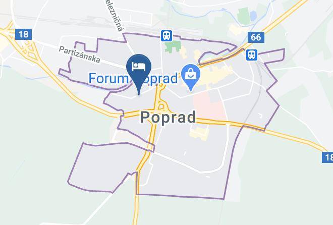 Vila Pohoda Poprad Map