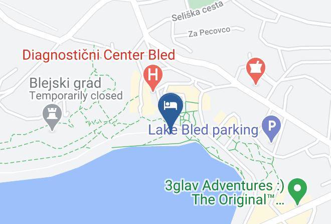 Bled - Vila Preseren Maps