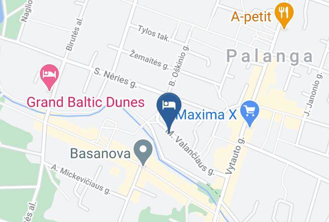 Palanga - Vila Pri Rouzes Maps