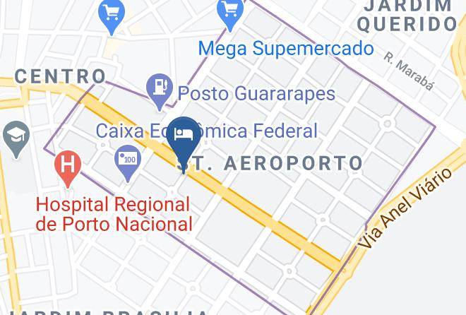 Porto Nacional - Vila Real Hotel Maps