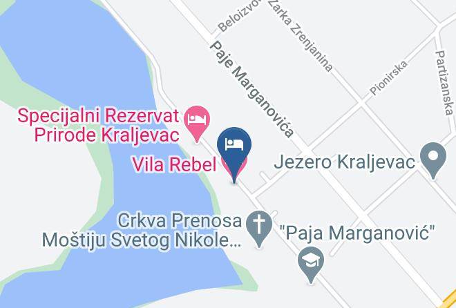 Juzno Banatski - Vila Rebel Maps
