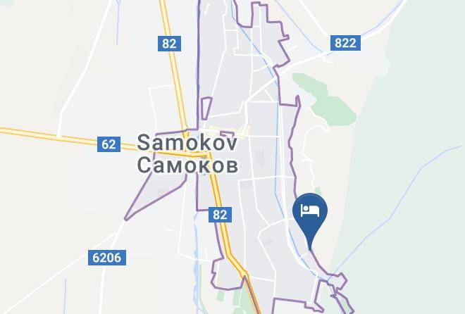 Samokov - Vila Rila Samokov Maps