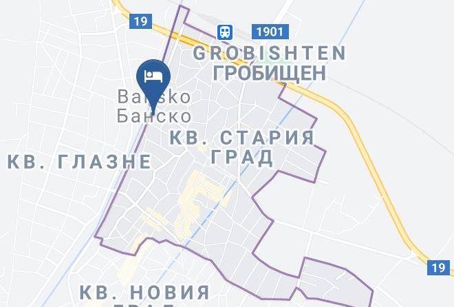 Bansko - Vila Roka Maps