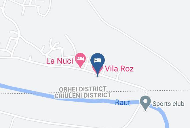 Trebujeni - Vila Roz Maps