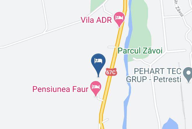 Sebes - Vila Rustic Park Maps