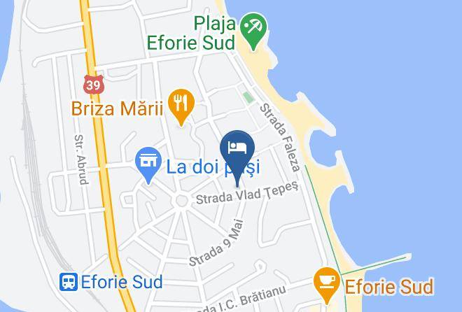 Eforie - Vila Sabarel Maps