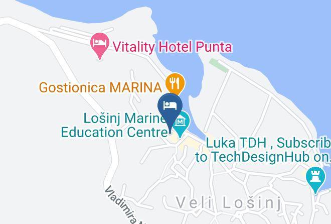 Mali Losinj - Vila San Maps