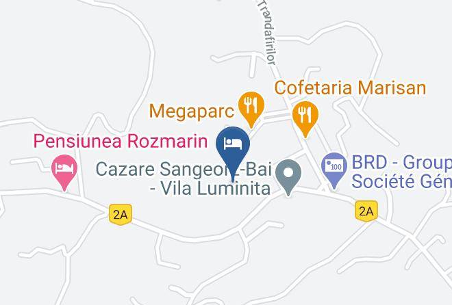 Sangeorz Bai - Vila Sangeorz Bai Maps