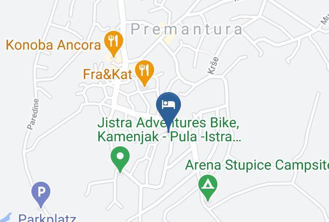 Medulin - Vila Sanja Maps