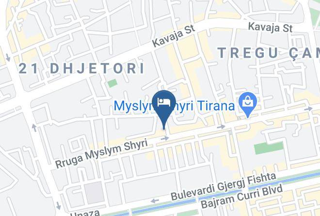 Tirana - Vila Sanremo Maps