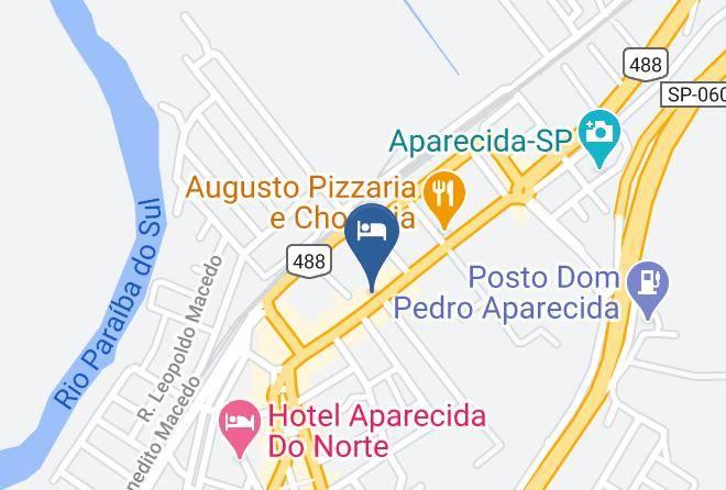 Aparecida - Vila Santa Hotel Maps