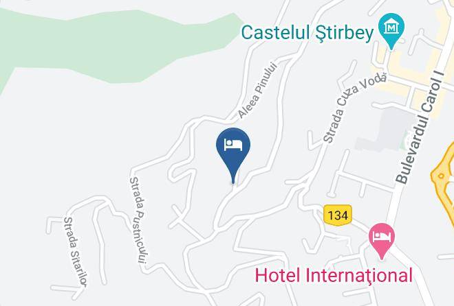 Sinaia - Vila Saos Maps
