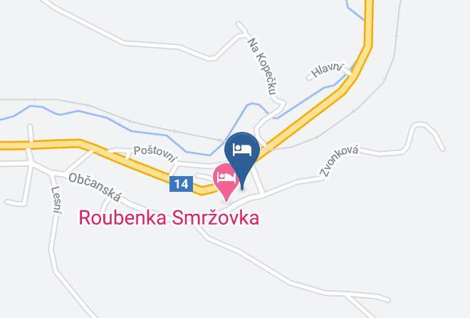 Jablonec Nad Nisou - Vila Sara Maps